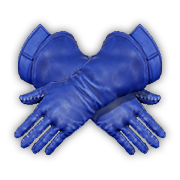 Cobalt Leather Gloves