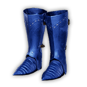 Bottes de Plates en Cobalt
