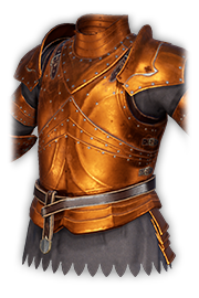 Armure de Plates de Sanctuaire en Cuivre