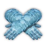 Frosteiserne Runenstein Handschuhe