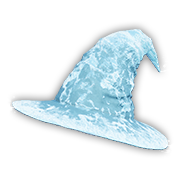 Frosteiserner Magierhut