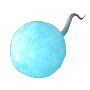 Glowing Blue Ice Eyes