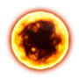 Glowing Orange Eye