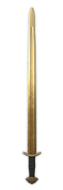 Golden Viking Sword