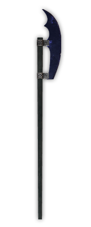 Bardiche de obsidiana