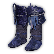 Bottes des Feuilles Sombres en Obsidienne