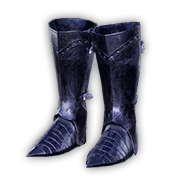Bottes de Plates en Obsidienne
