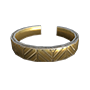 Bracelet Doré Stylisé (Abîmé)