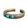 Bracelet à Trois Gemmes (Abîmé)